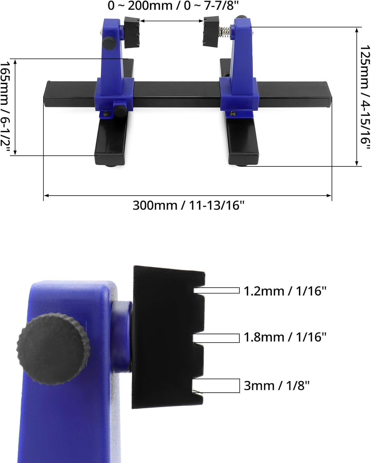 Adjustable PCB Holder 360° Rotating Solder Clamp Stand DIY Tool for Board SMDPro