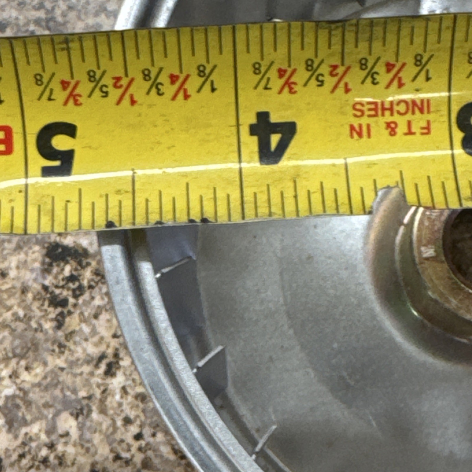 Revcor Q475 Blower Wheel Steel Silver 5in Diameter 2in Width, for Side Shot SS1
