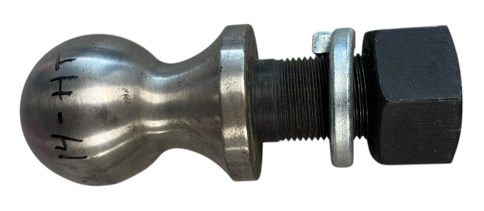 Wallace Forge 30K Machined 2-5/16″ Hitch Ball 1-1/4″ X 2-5/8″ Shank- 2516-114-HT
