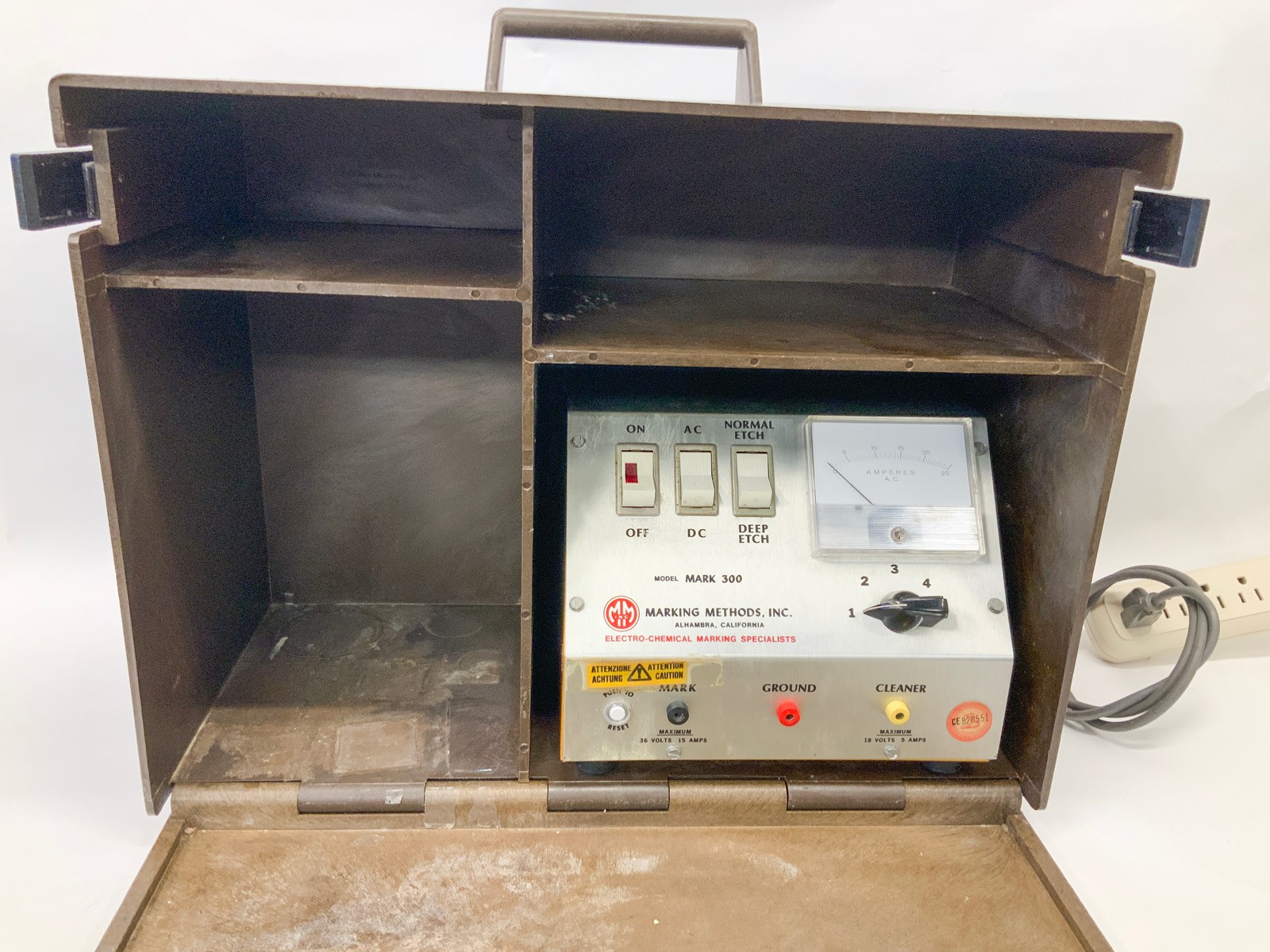 Marking Methods Inc Mark 300 Electro Chemical Etching System – TESTED Works