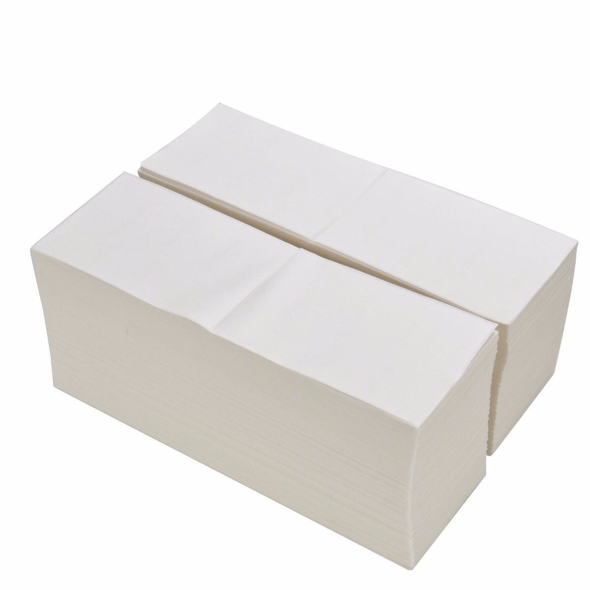 2000 Labels Fanfold 4×6 Direct Thermal Label Shipping Zebra 2844 ZP450 ZP505