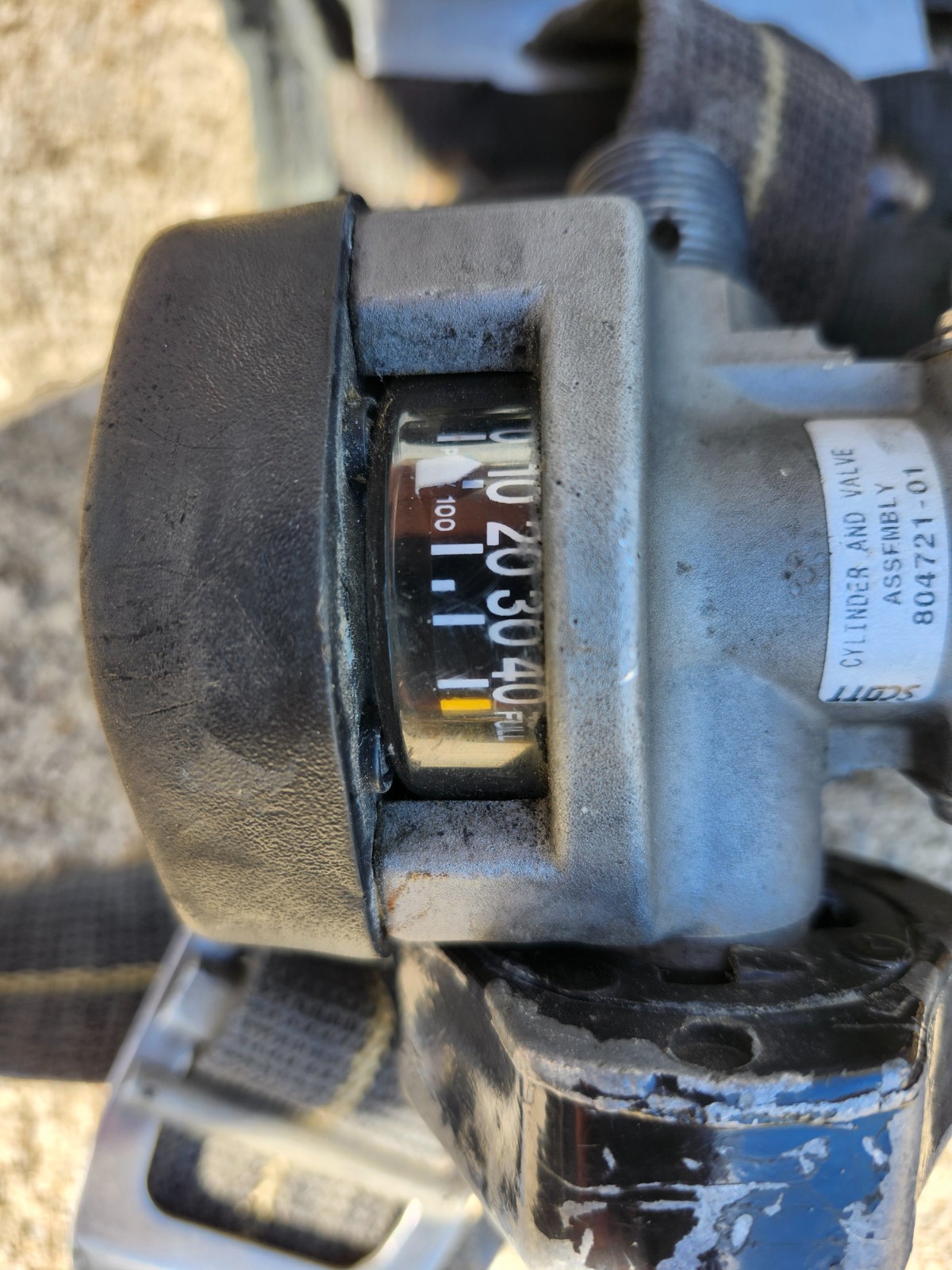 Scott 4.5 SCBA Firefighter Air Pak