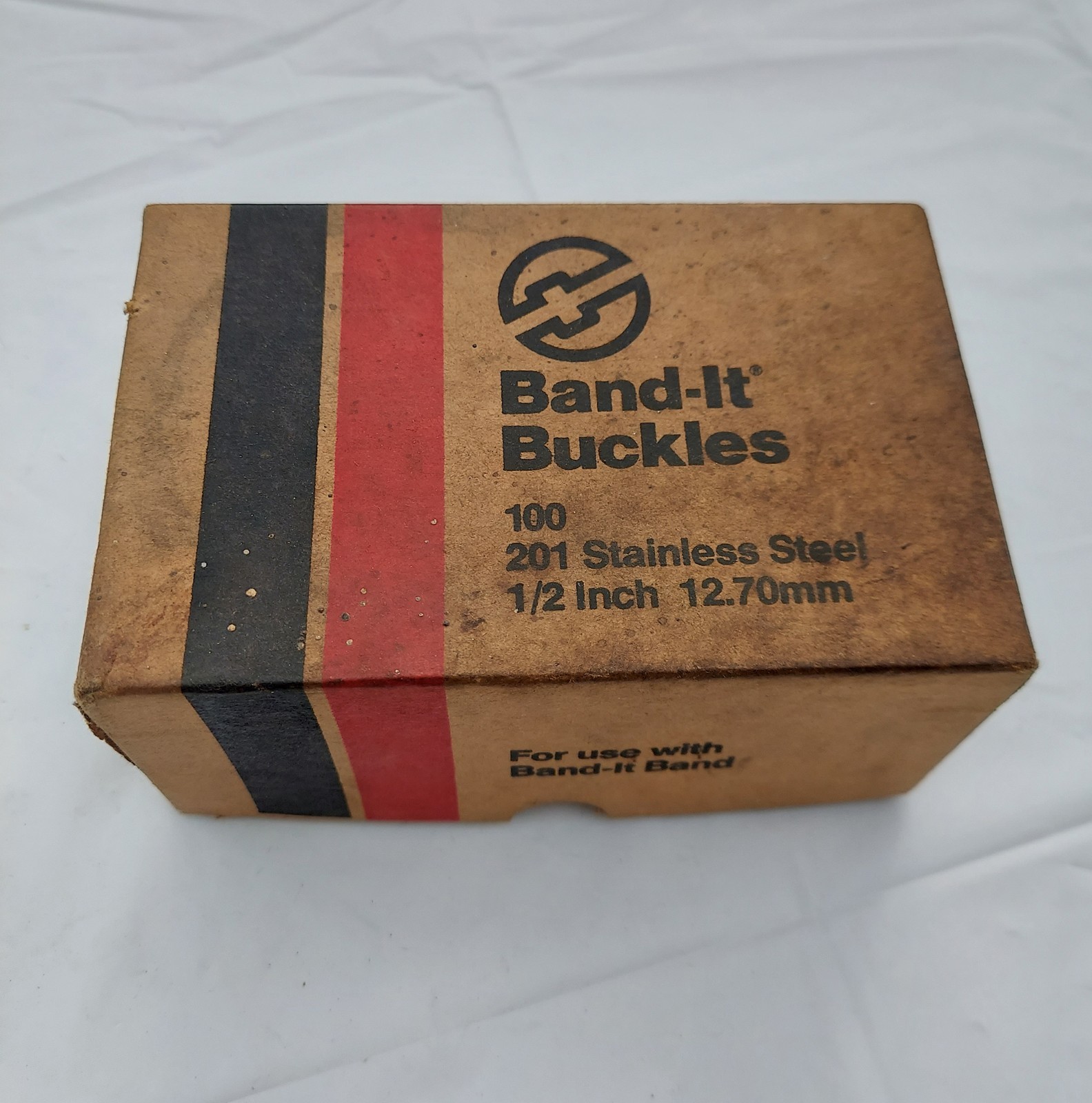 Band-It Type Buckles 201 Stainless Steel 1/2″, 12.7 mm, 96 new pieces