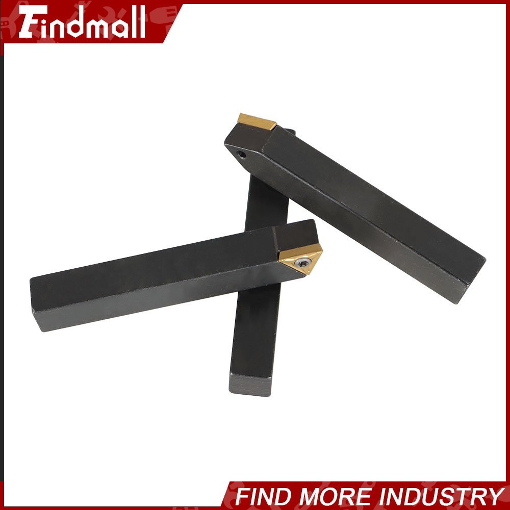 Findmall 5x 3/8″ Lathe Indexable Carbide Insert + Turning Tooling Bit Holder Set