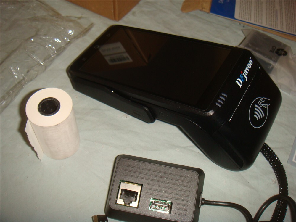 DEJAVOO WIZARPOS Q2 POS TERMINAL POINT OF SALE CREDIT CARD READER