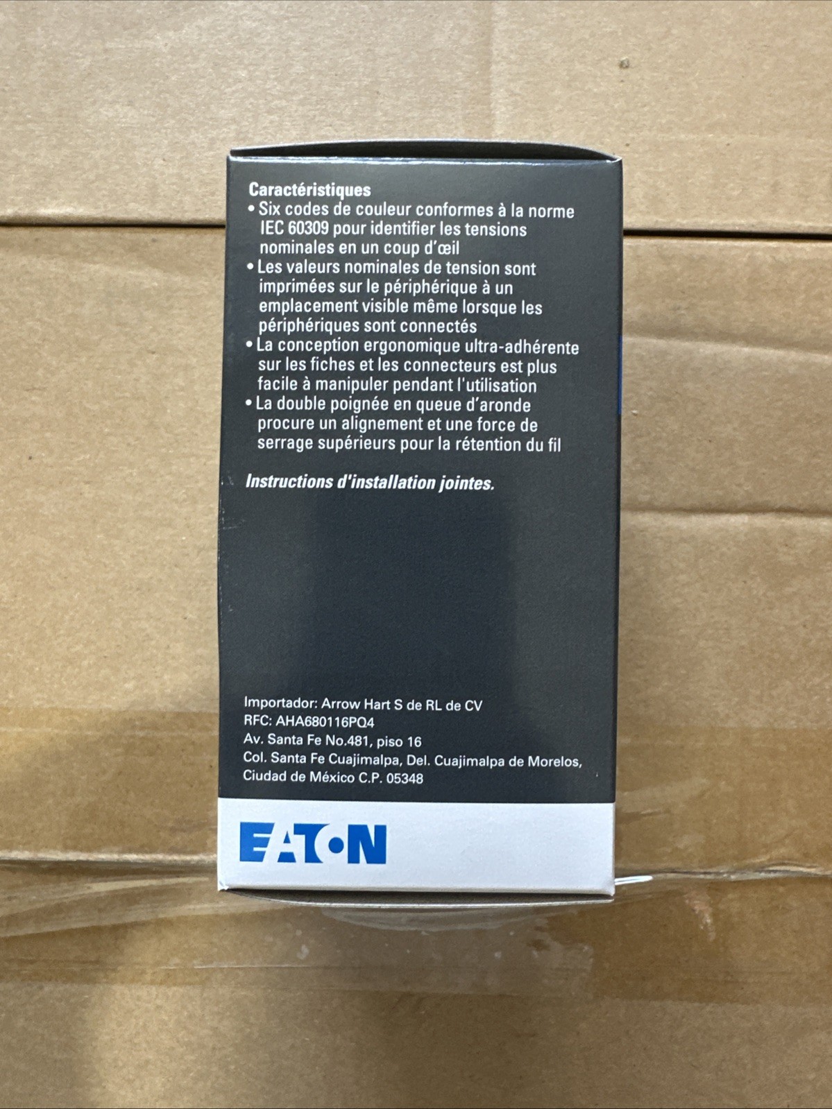 NEW Eaton AHCL630C Blue 30A Locking Plug Connector NEMA L6-30R 250V 2P 3W