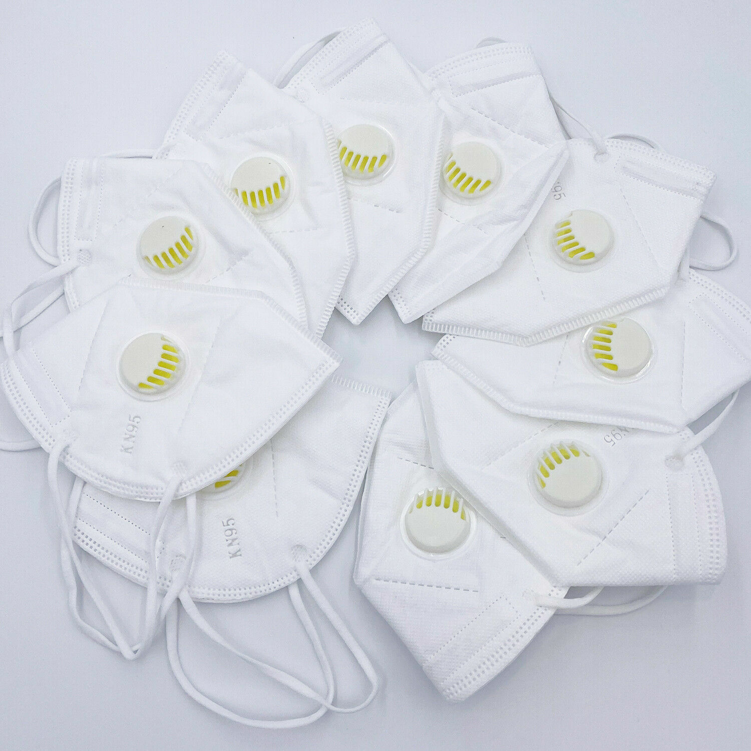 KN95 Face Mask(BFE 95%)Non-Medical Disposable Mask With Breathing Valve