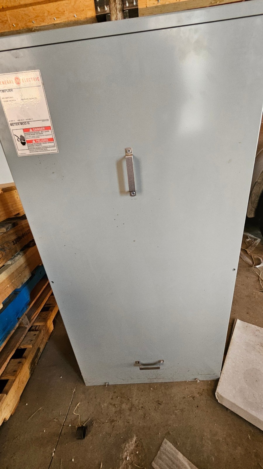 GE General Electric TMPU8R Meter MOD III Module Main Pull Box 800 Amp 1 Phase