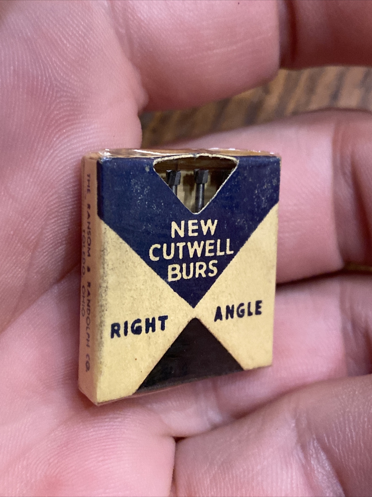SEALED NOS Ransom & Randolph R&R Cutwell Burs Right Angle No. 39 6 Pc HALF DOZEN