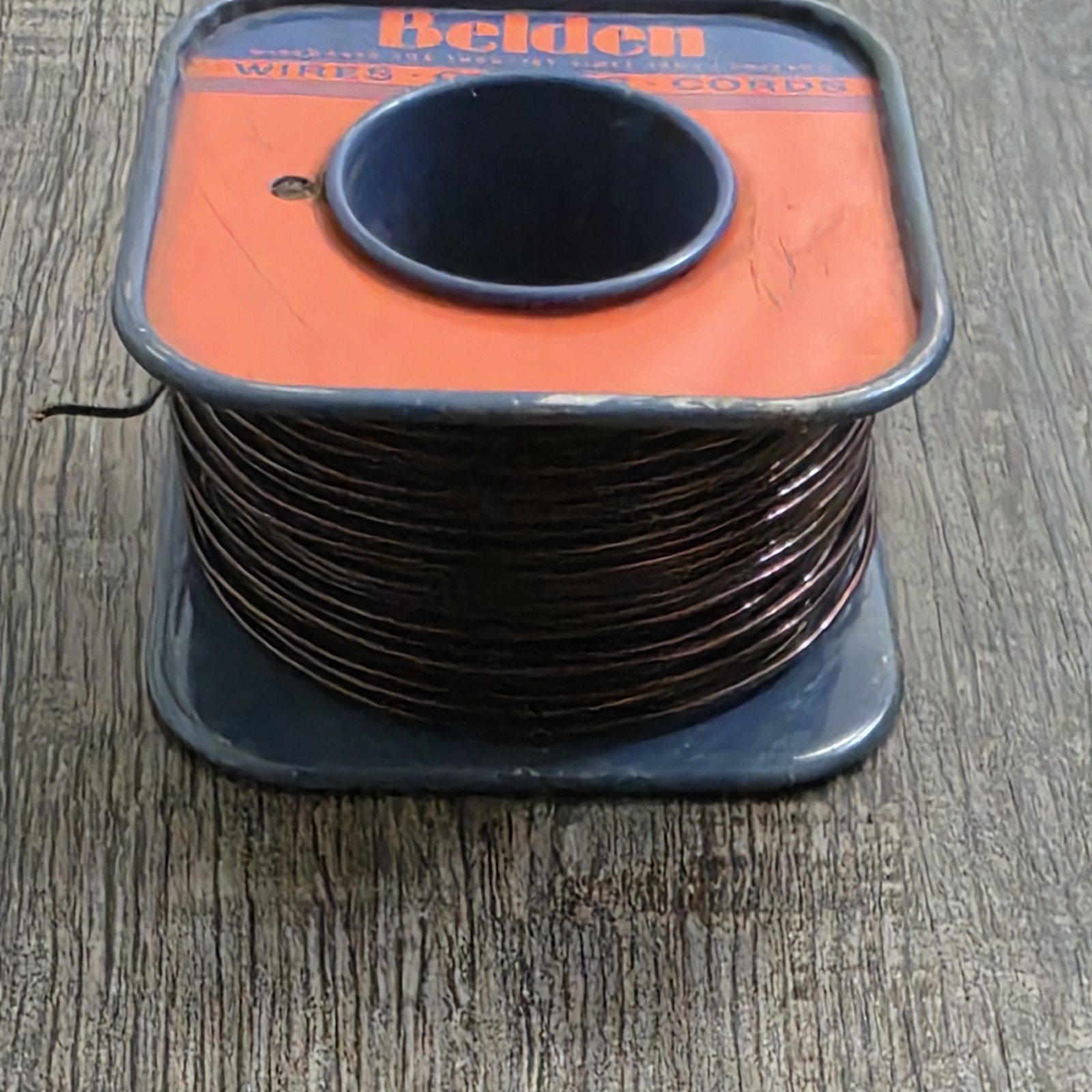 Vintage Belden Copper Wire 8050 #20 Beldenamel 1/2 lb Spool @ 7.2 oz