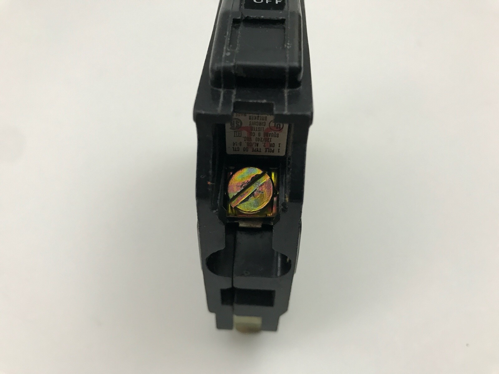 SQUARE D QO130 30A 1 POLE 30 AMP CIRCUIT BREAKER TYPE QO