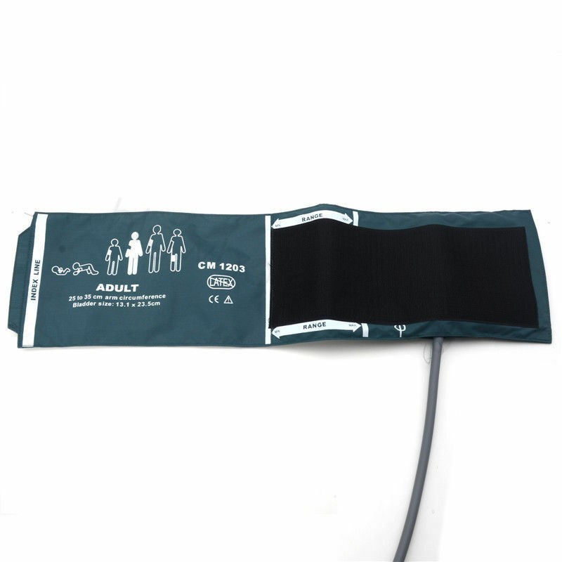 Adult size NIBP Cuff Single Tube Blood Pressure Cuff Arm Circumference 25-35cm