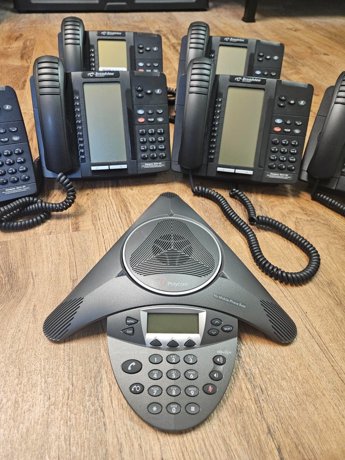 Mitel 5320 Dual Mode IP Display Phone Back Lit Bundle with SoundStation IP 6000