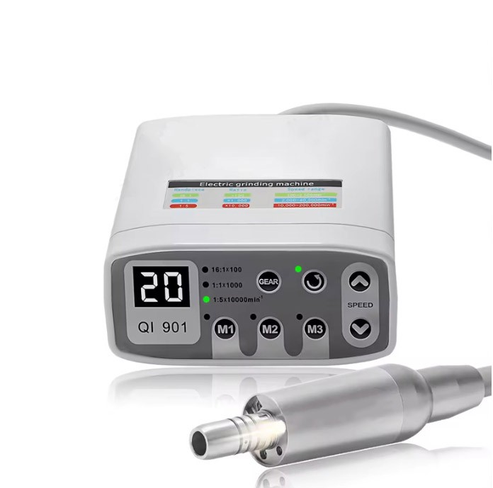 Dental LED Brushless fit 1:1/1:5/16:1 Electric Micro Motor Internal E-type 4HOLE