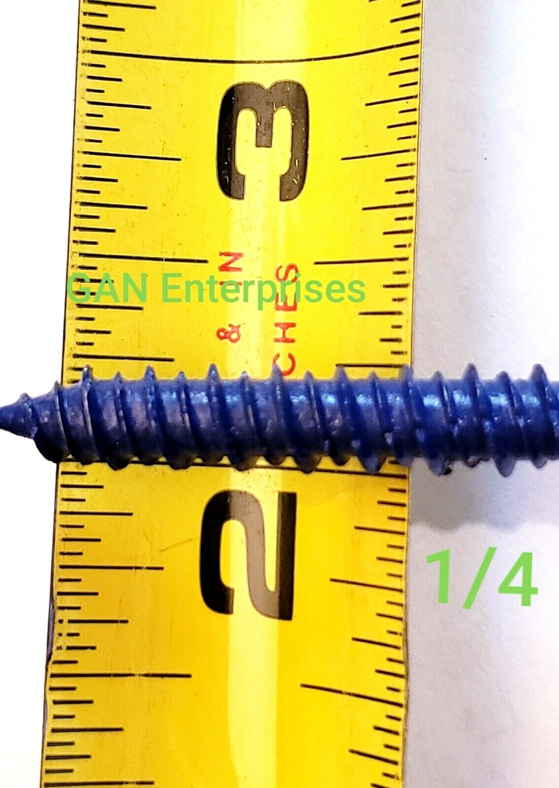 Concrete Masonry HEX Head 1/4x 1-1/4″ to 6″ Anchor Screw, Blue,Tapcon, Bulk