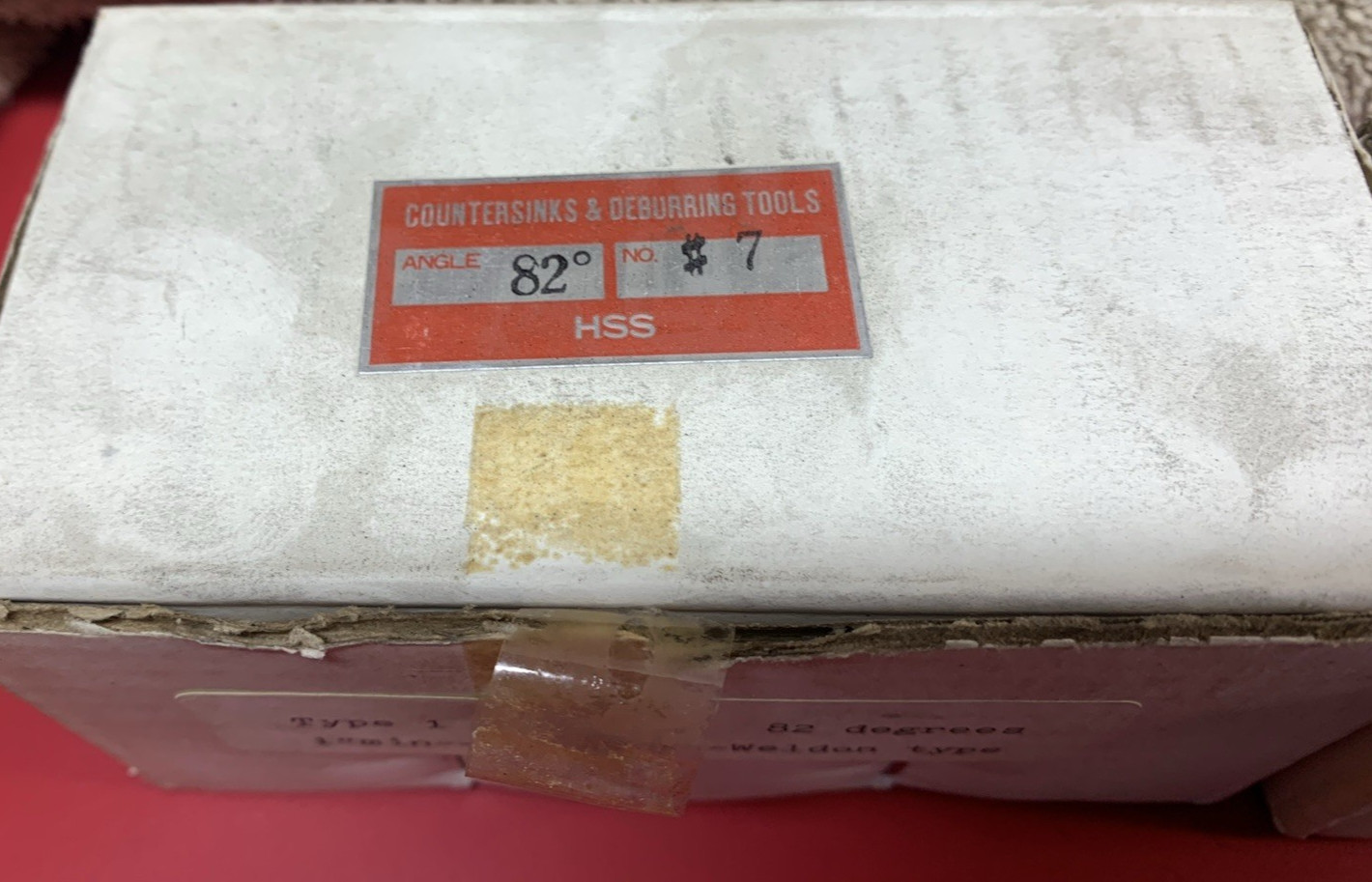 Machinist Tools: #0 To #7 ACCU-CUT-TOOLS Weldon Type Countersinks 82º (NOS)