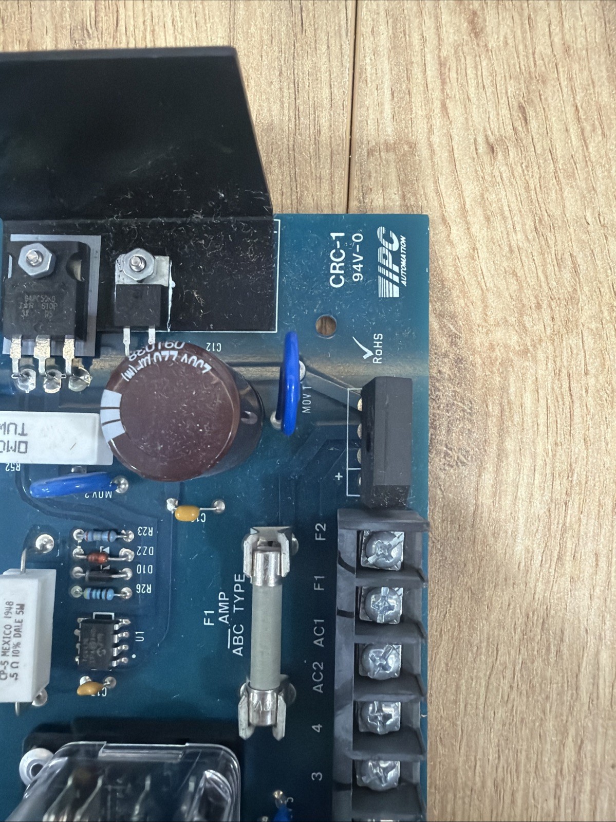 IPC Automation CRC-1 Elevator Door Controller Board P/N 910-1222-0 Working Pull