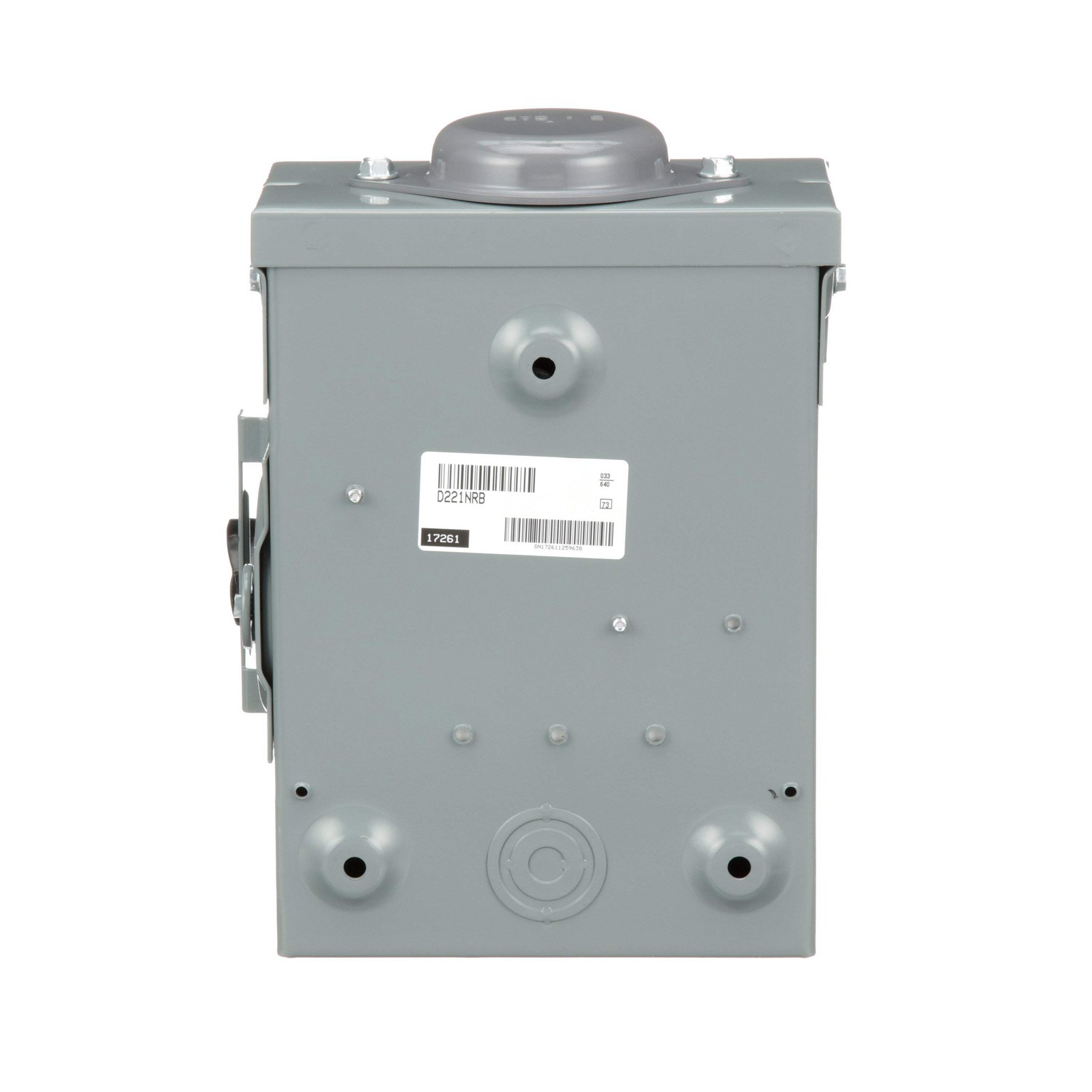 D221NRB Square D Series E Disconnect 240V ACV 30A Fusible Switch