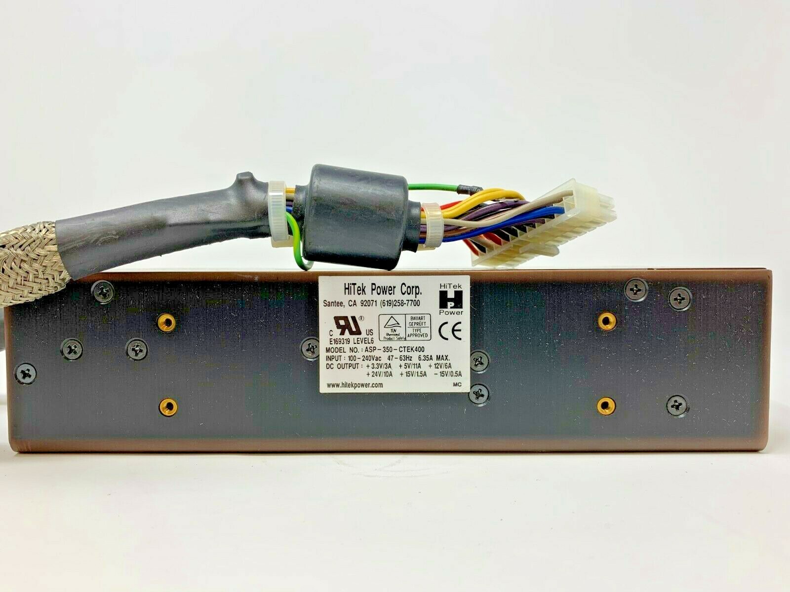 ASP Sterrad NX Power Supply HITEK POWER SUPPLY ASP-350-CTEK400 100-240Vac
