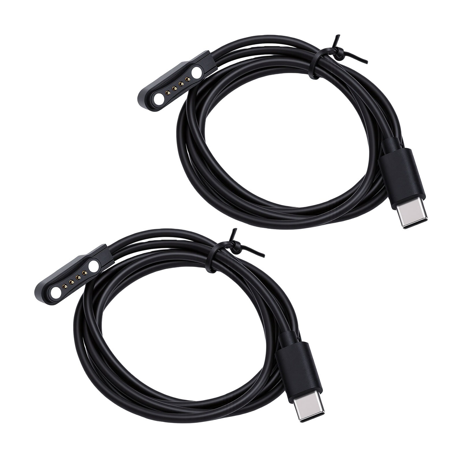 2pcs AI Voice Recorder Type C Charging Cable Fit For Mobvoi TicNote AI Voice CHU