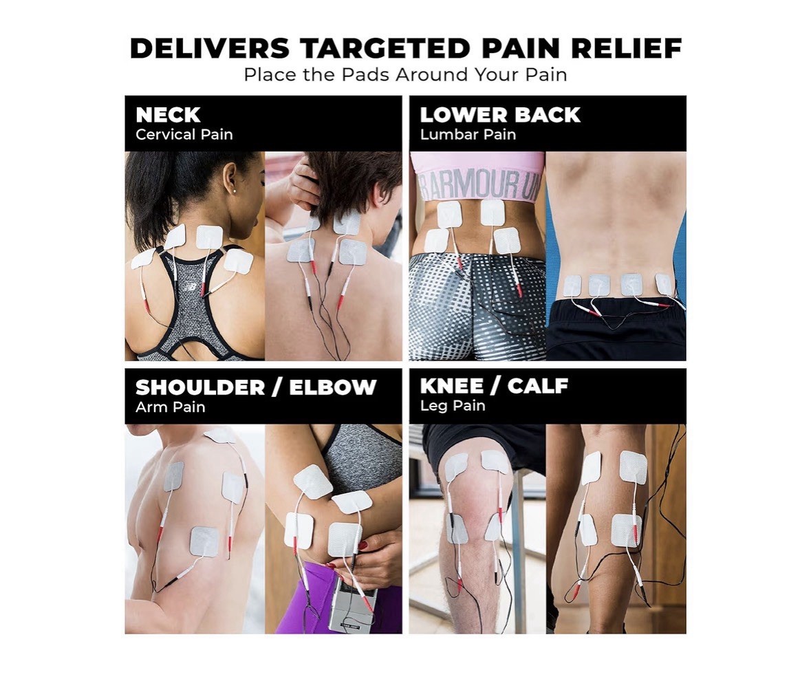 TENS 7000 Digital TENS Unit with Accessories – Muscle Stimulator Machine New