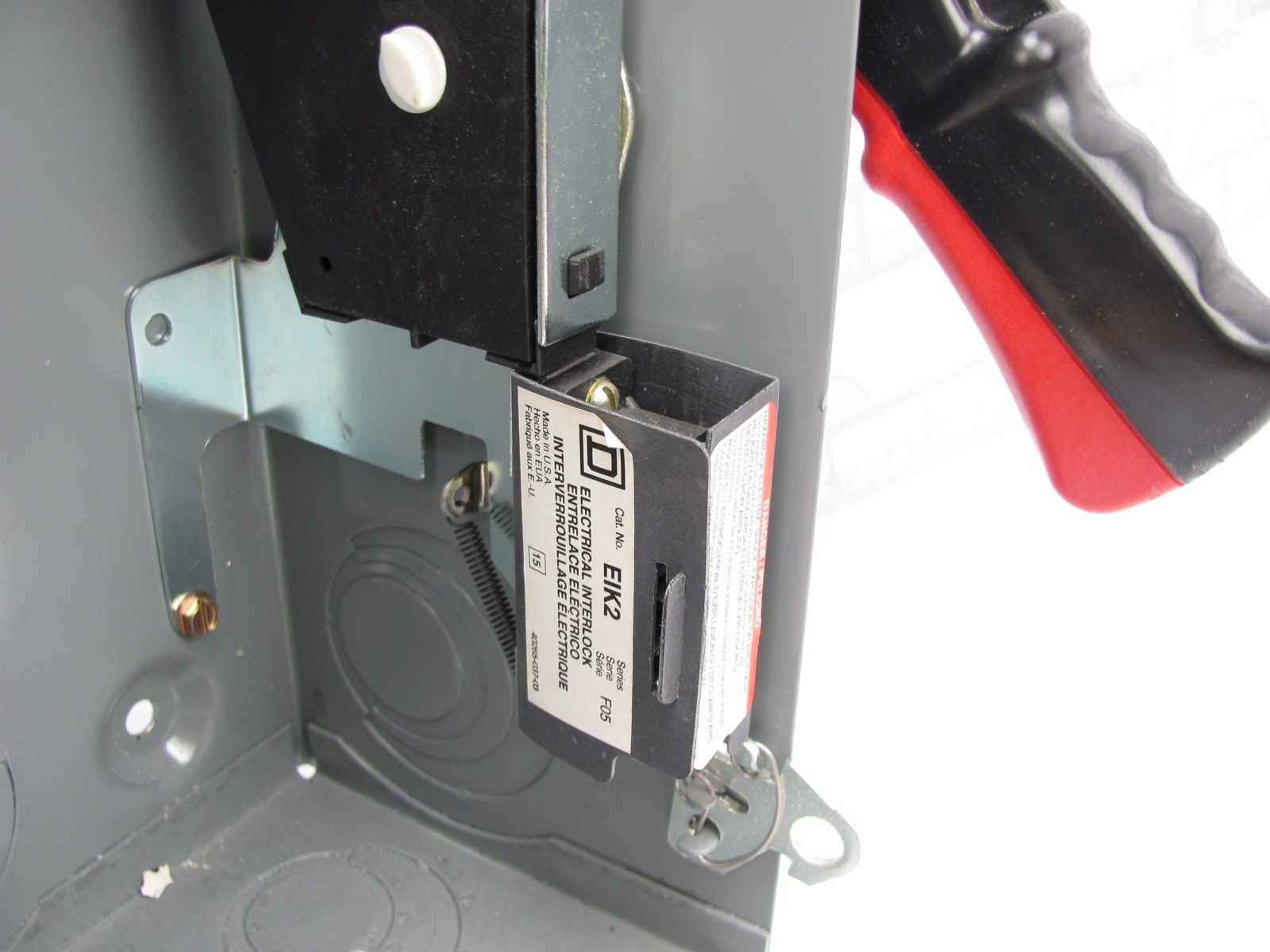 SQUARE D HU362 – 60A NON-FUSEABLE DISCONNECT w/Added NEUTRAL BLOCK HU362N 3P/4W