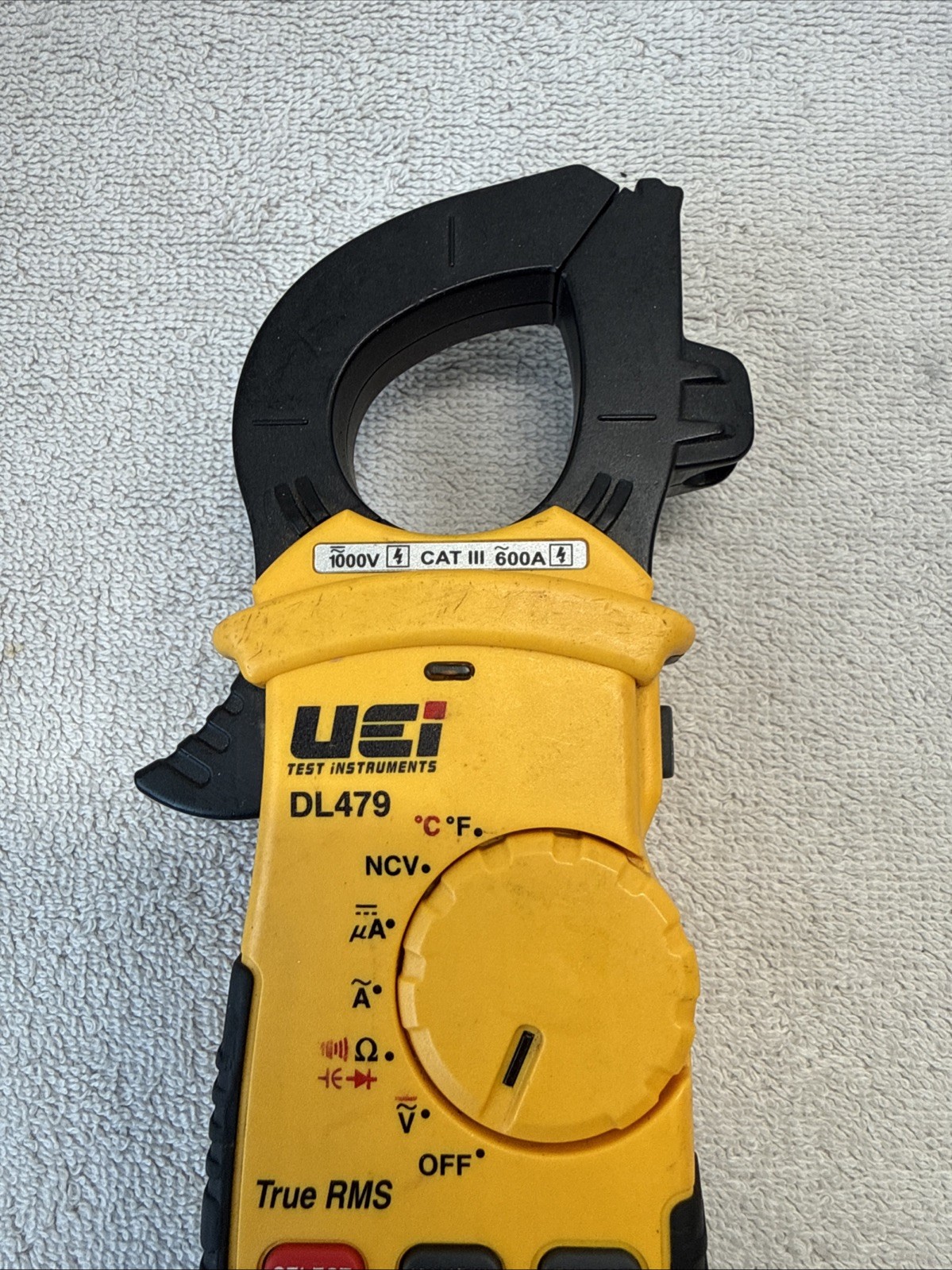 UEi DL479 True RMS Digital Clamp Meter CAT IV 600V 1000V No Leads