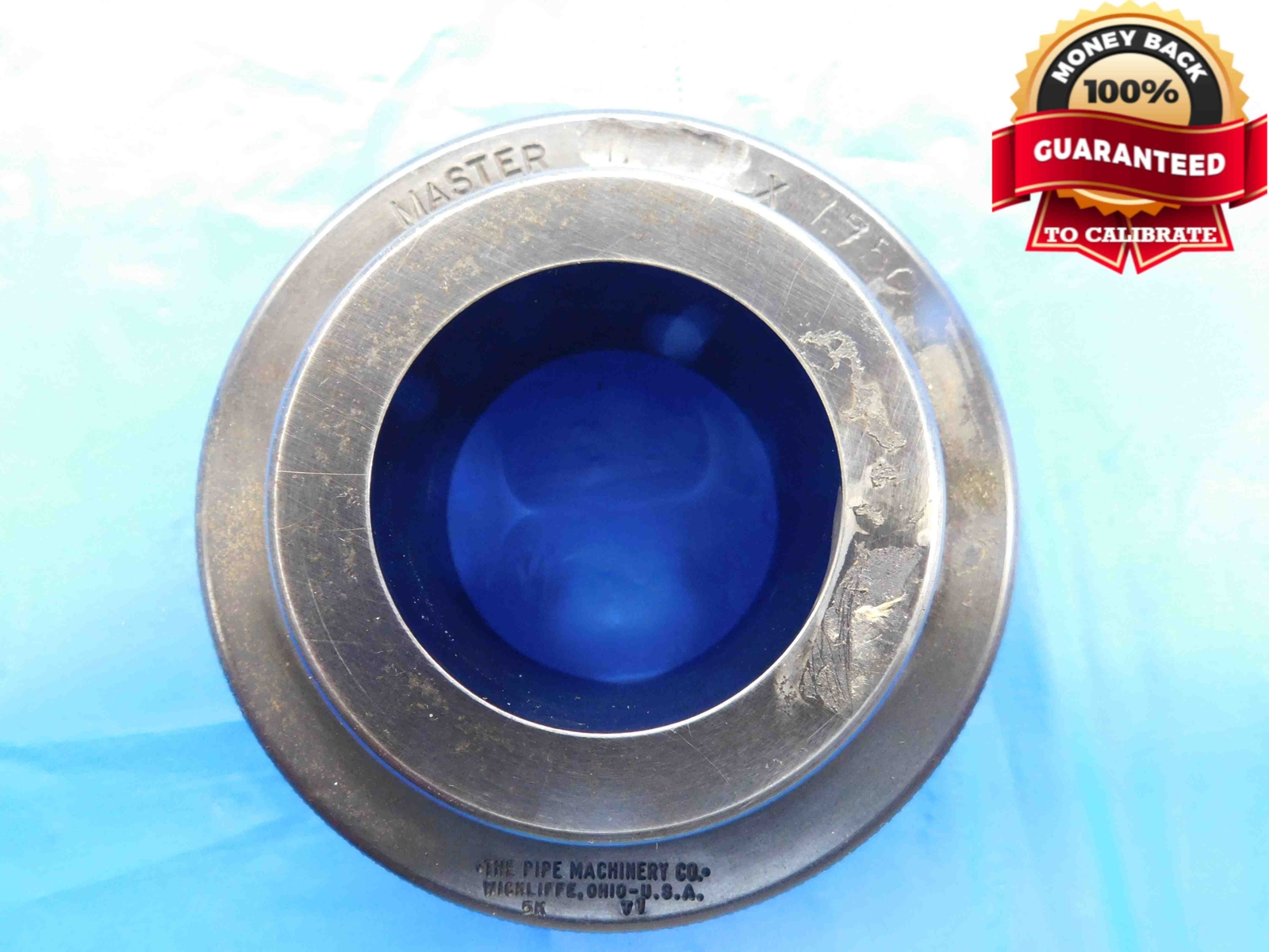 1.9500 CL X MASTER PLAIN BORE RING GAGE 1.9531 -.0031 1 61/64 49.530 mm 1.950