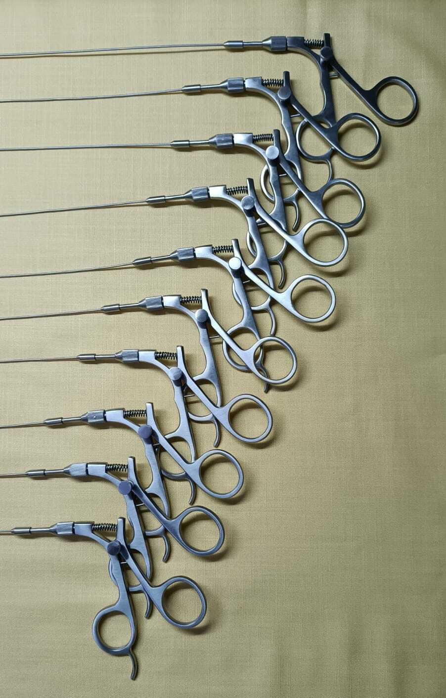 10pc Hysteroscopy Urology Flexible Grasper 5FR 60cm Reusable Surgical Instrument