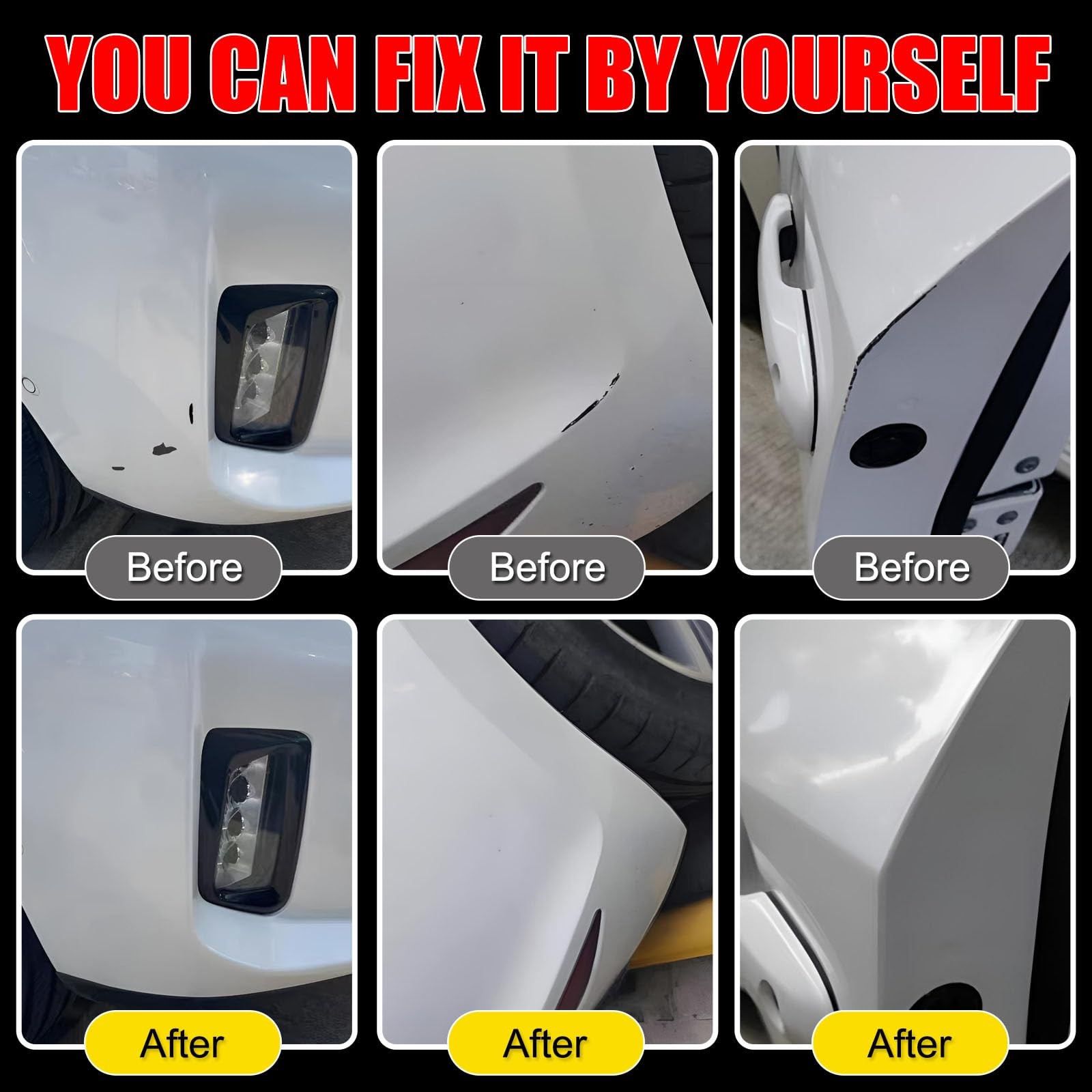 Car Touch Up Paint(Midnight Black Metallic(218)) for Toyota, Car Paint Scratc…