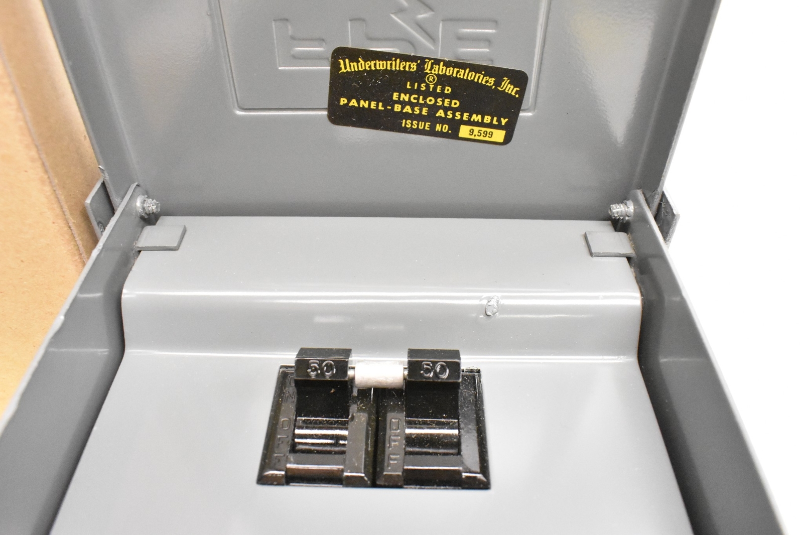 Federal Pacific Electric co. Circuit Breaker RH102-4 50A Max 120/140VAC 2 Pole
