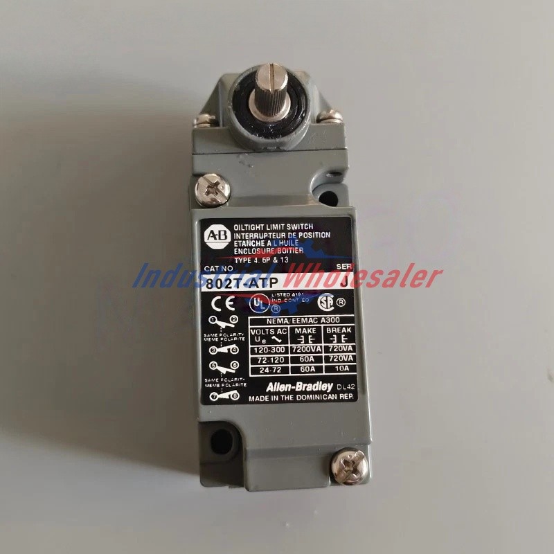 1PC NEW Allen Bradley 802T-ATPD Metal Plug-In Oiltight Limit Switch Lever Type