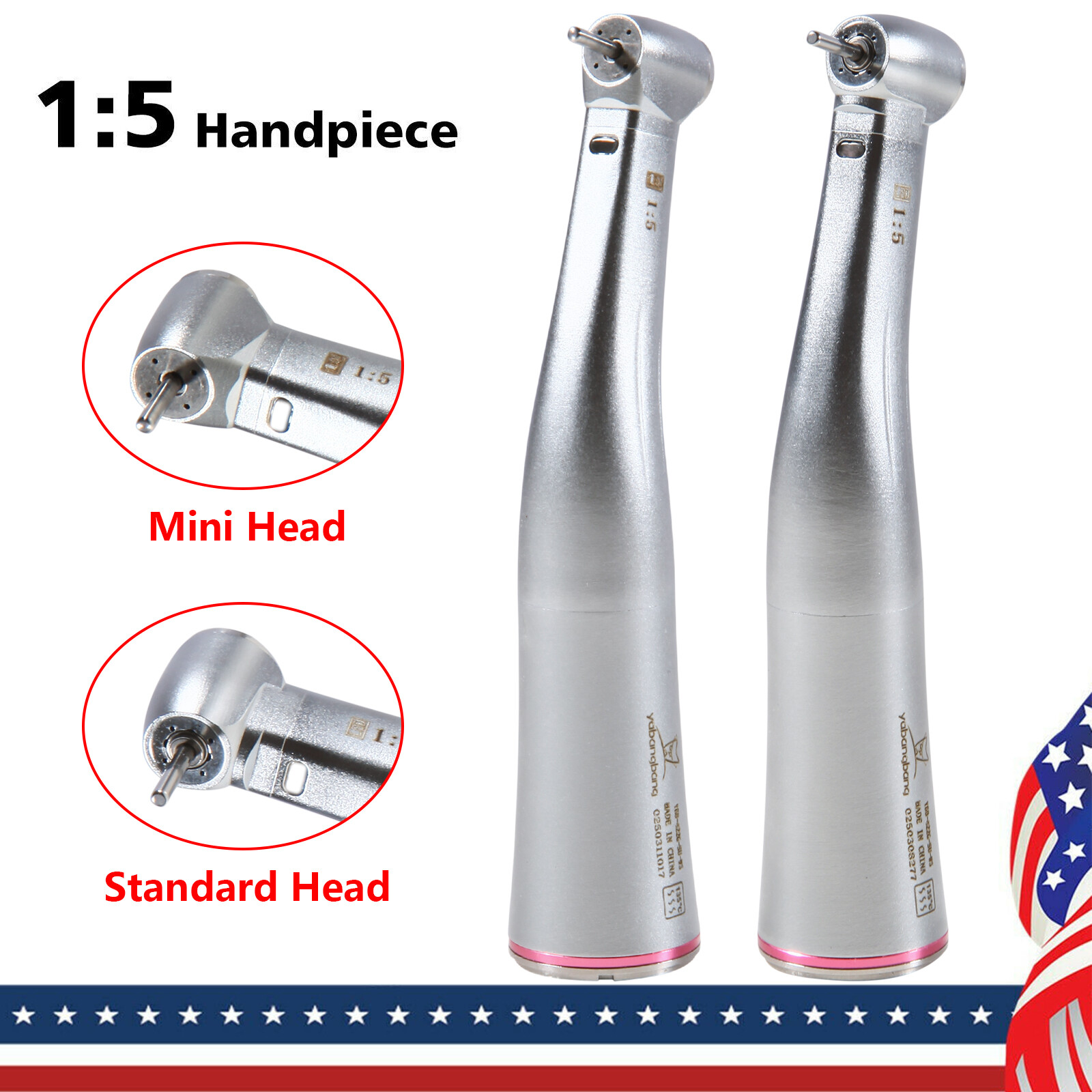 Dental Ortho 4:1 Reduct interproximal Stripping Contra Angle Handpiece IPR Set J