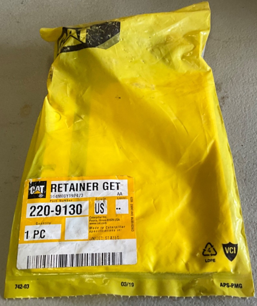 CAT 220-9130 Caterpillar Part Retainer Get NIP