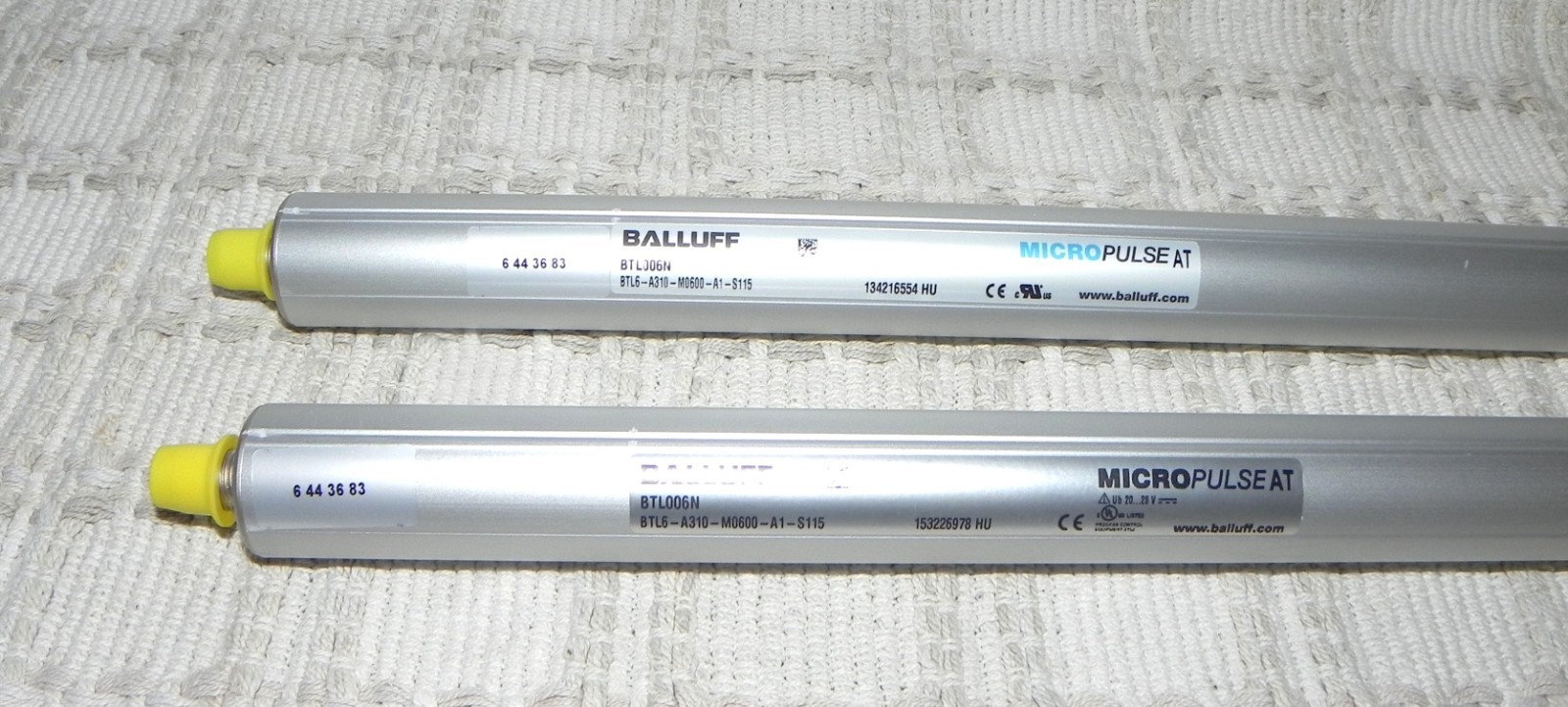 2 Balluff Micro Pulse BTL6-A310-MO600-A11-S115, BTL006N Magnetostrictive linear