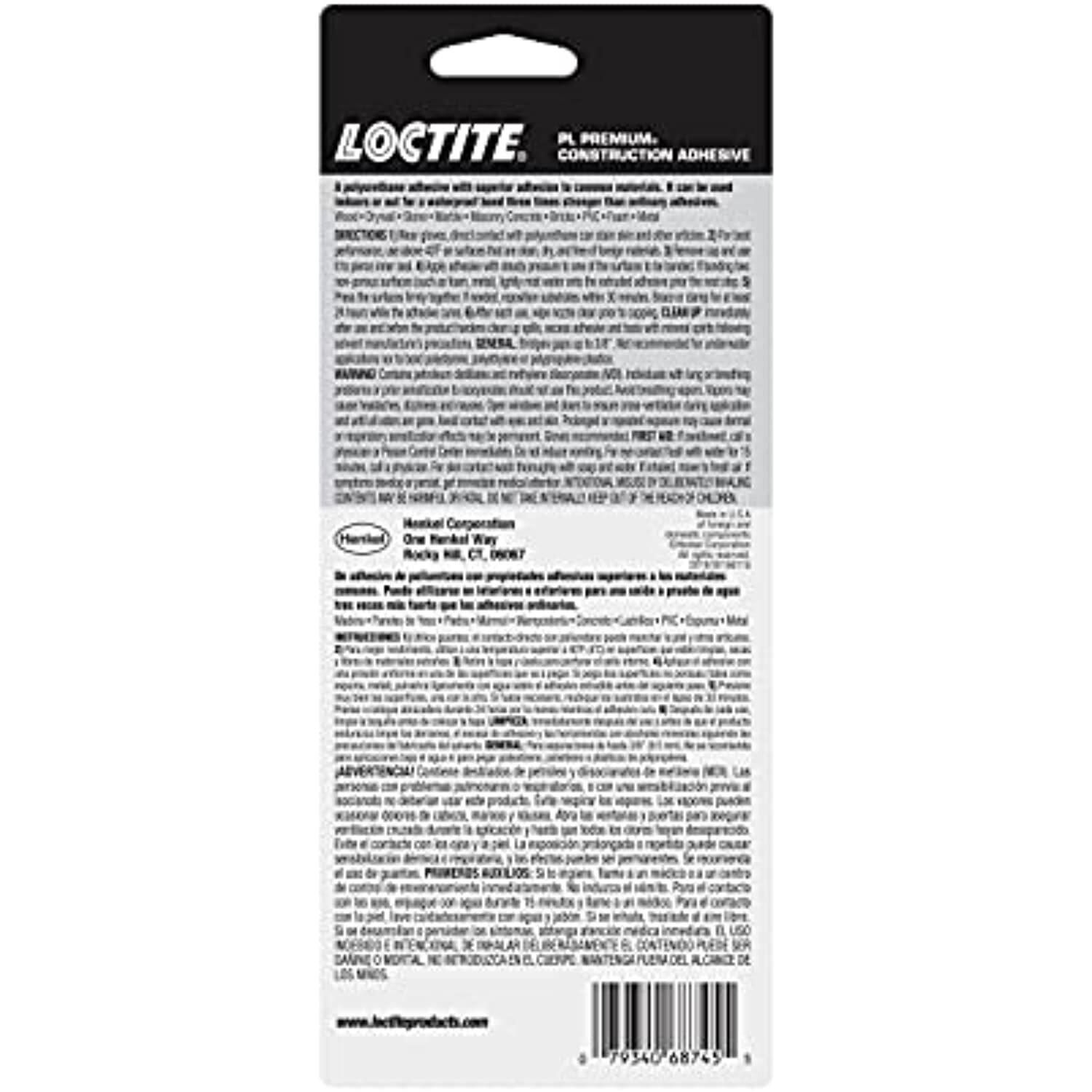 Loctite 1451588 Tan PL Premium Polyurethane Tube, 4 oz, Single