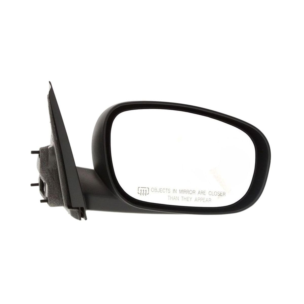 Pass Side Textured Black Heated Mirror Dodge Charger 06-10 Magnum 05-08