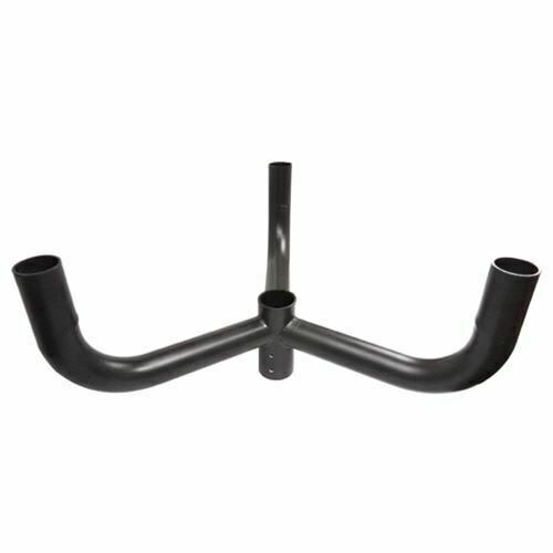 120 Degree Round Triple Bullhorn Tenon ADAPTER for 3 LED Street Light fixtures