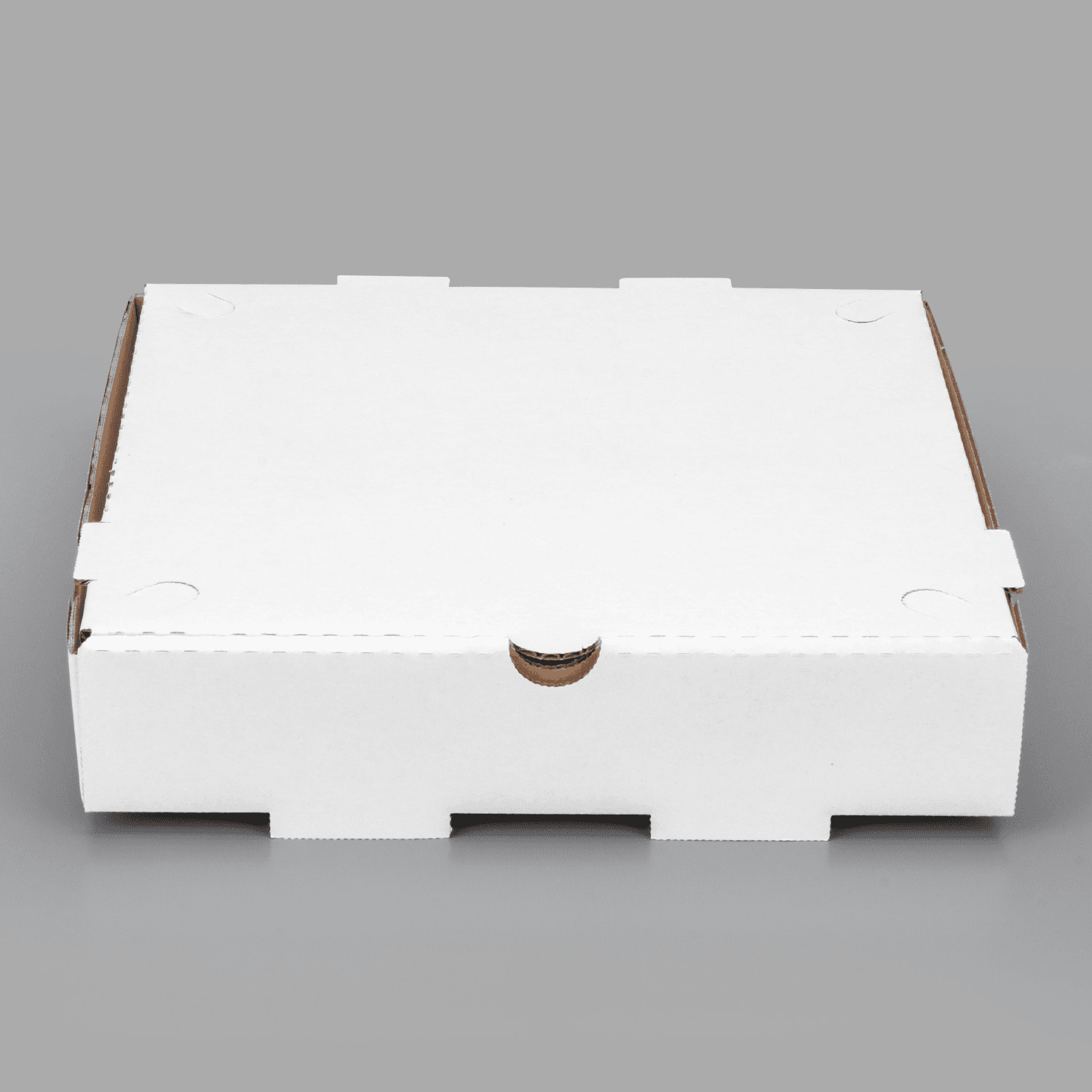 Karat Corrugated Pizza Box, 10”x10”x2”, White – 50 pcs, FP-PBF10W