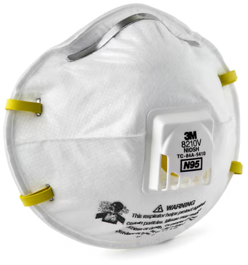 3M™ Particulate Respirator 8210V, N95 (10/pk)