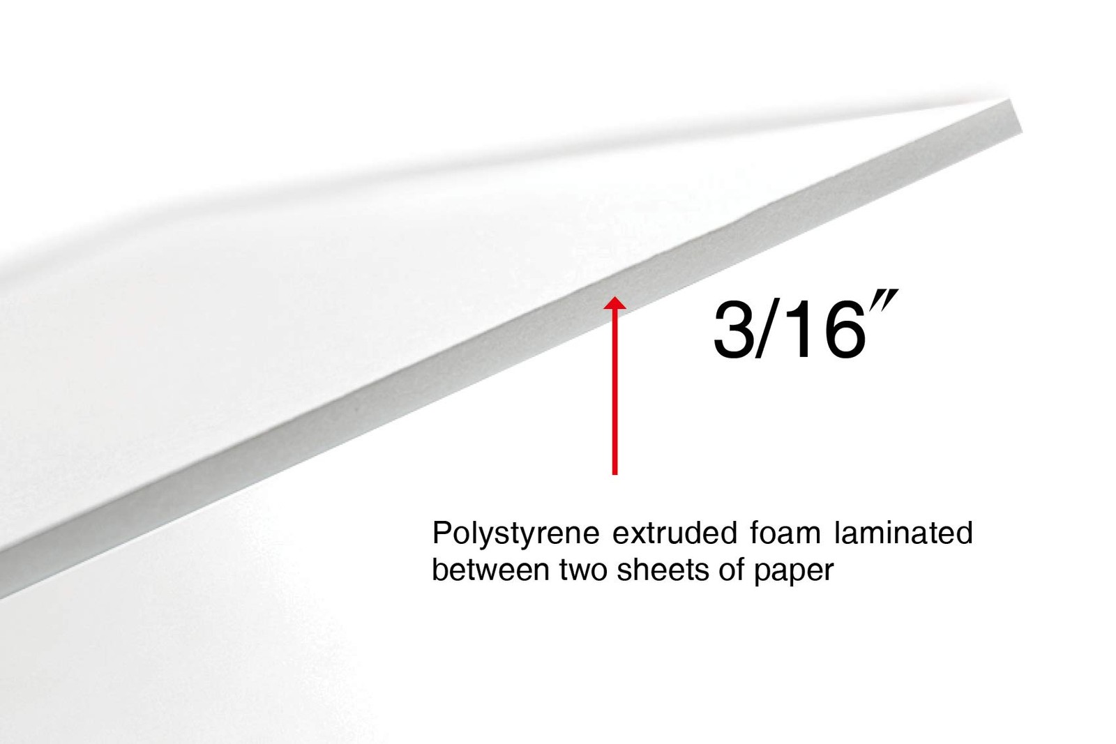 Union Premium Foam Board 30 x 40 x 3/16″ 10-Pack : Matte Finish High-Density Pro