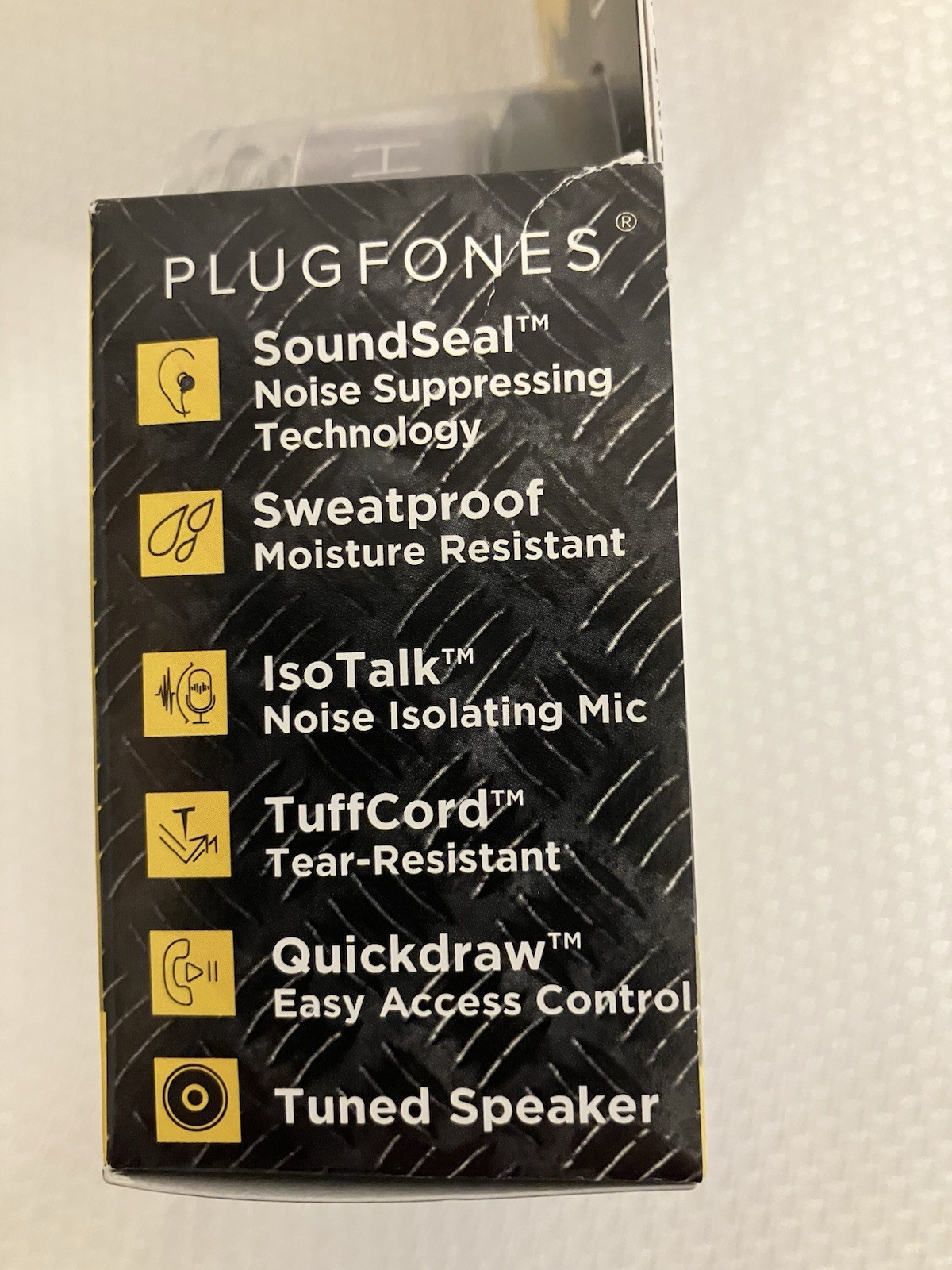 Plugfones Protector Plus VL New Factory Sealed OSHA Compliant 82 dB Sound Cap