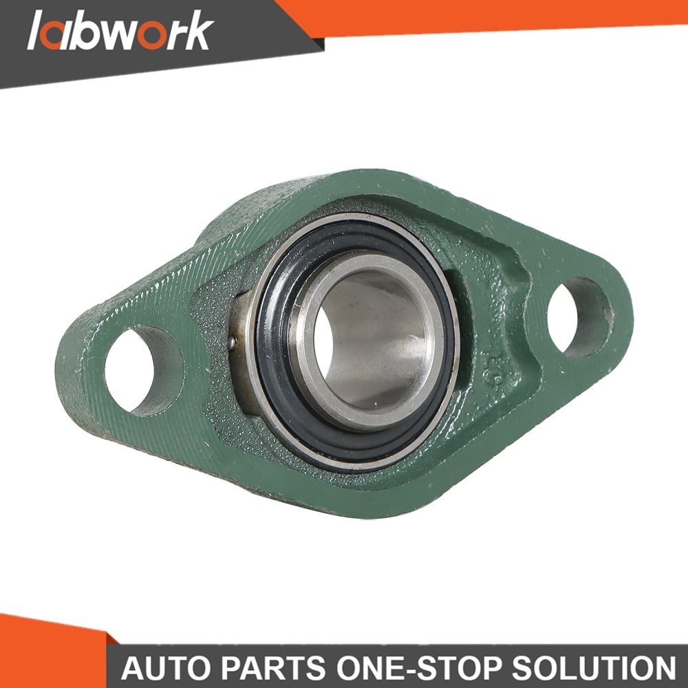 Labwork 1″ Bore UCFL205-16 Pillow Block Flange Bearing 2 Bolt Solid Base 10Pcs