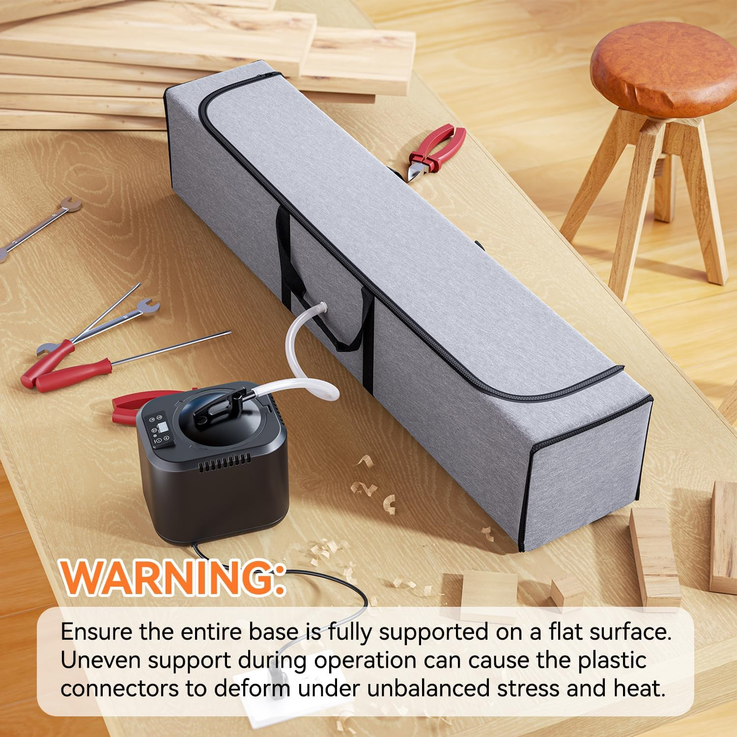 Wood Bending Steam Generator Kit with 55″ Large Foldable Steam Box, Wood Steamer