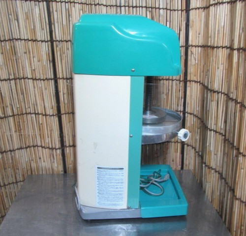 Swan SI-100S Ikenaga Commercial Block Ice Shaver Kakigori Machine 100V 2014 Used