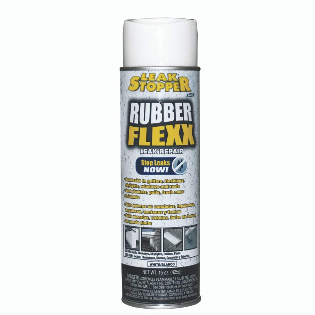 Rubber Flexx – Waterproof Repair & Sealant Spray – Point & Spray to Seal Cracks,