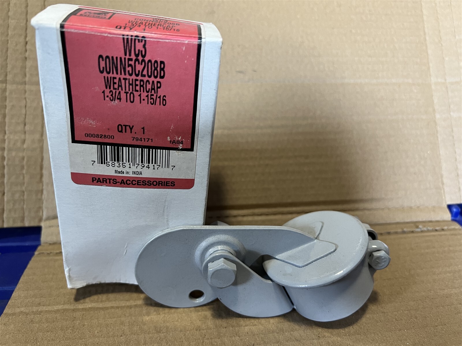 Tisco New Old Stock Part # WC3 C0NN5C208B – WEATHER CAP