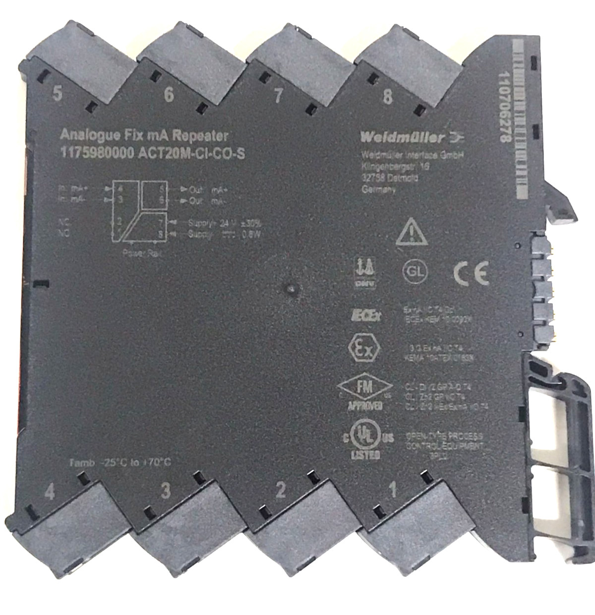 WEIDMULLER 1175980000 ACT20M-CI-CO-S Signal Transmitter