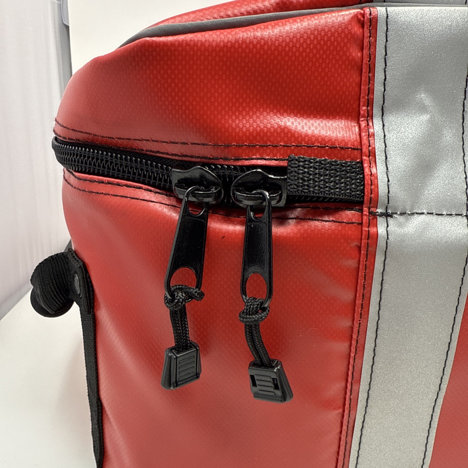 Iron Duck Lucas 2 Red BLS Backpack First Responders EMT Medical Trauma Bag READ!