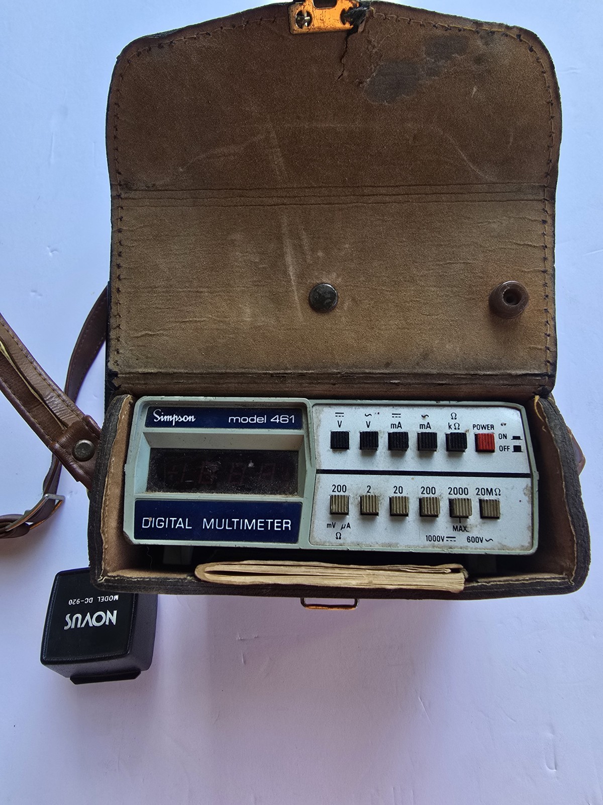 Vintage Simpson Model 461 Digital Multimeter Set – FULLY WORKING / TESTED w/…